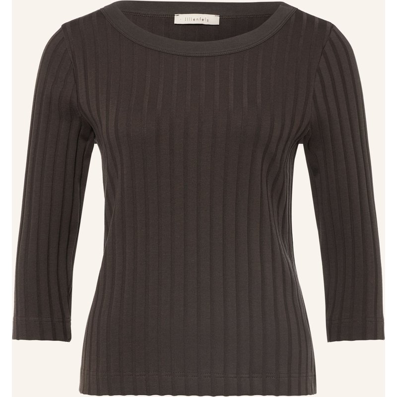 Lilienfels Shirt Mit 3/4-Arm braun