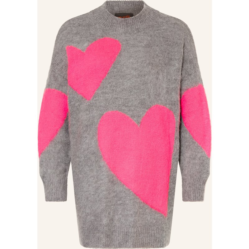 Miss Goodlife Pullover Mit Alpaka grau