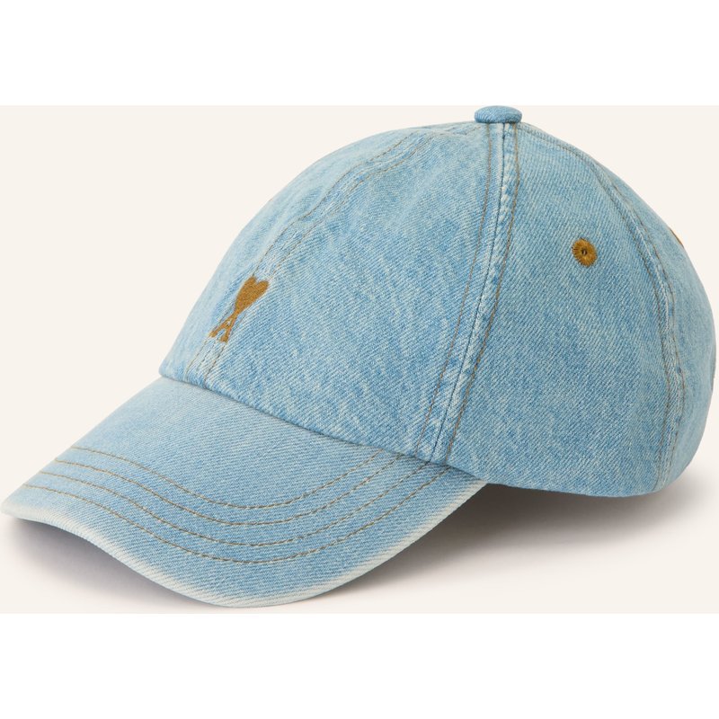 Ami Paris Jeans-Cap blau