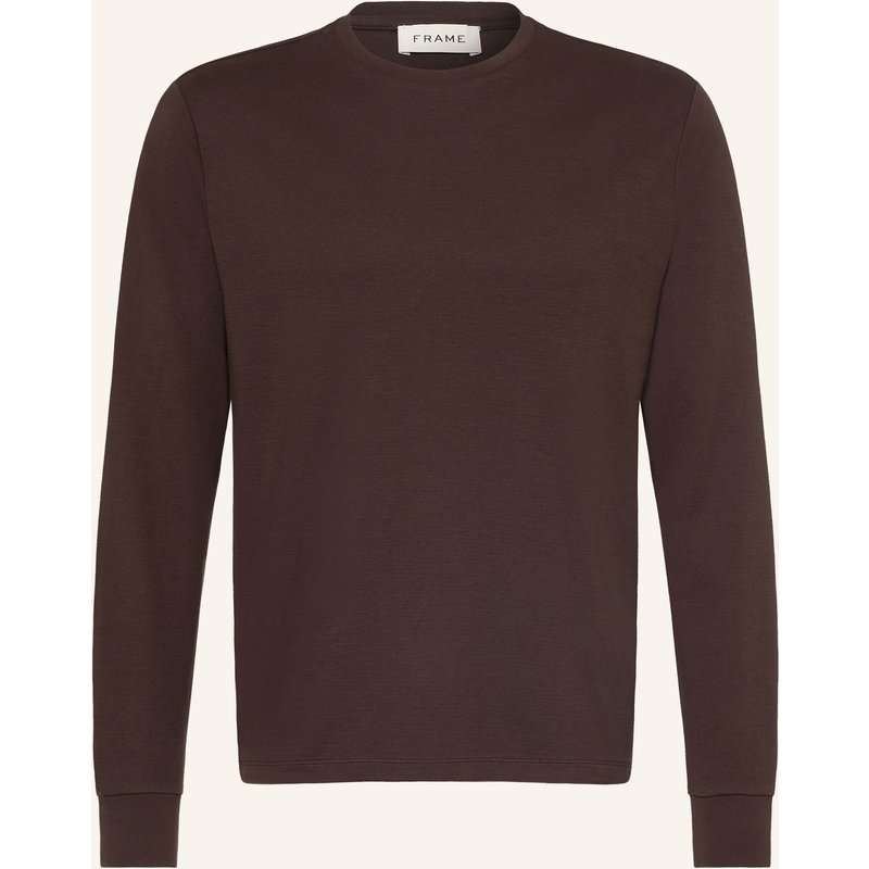 Frame Longsleeve Duo Fold braun