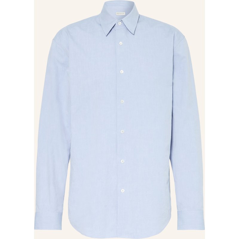 Dries Van Noten Hemd Caper Comfort Fit blau