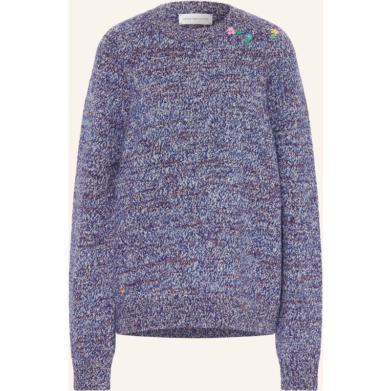 Dries Van Noten Pullover blau