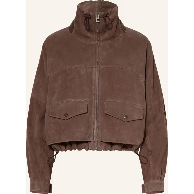 Loewe Lederjacke braun