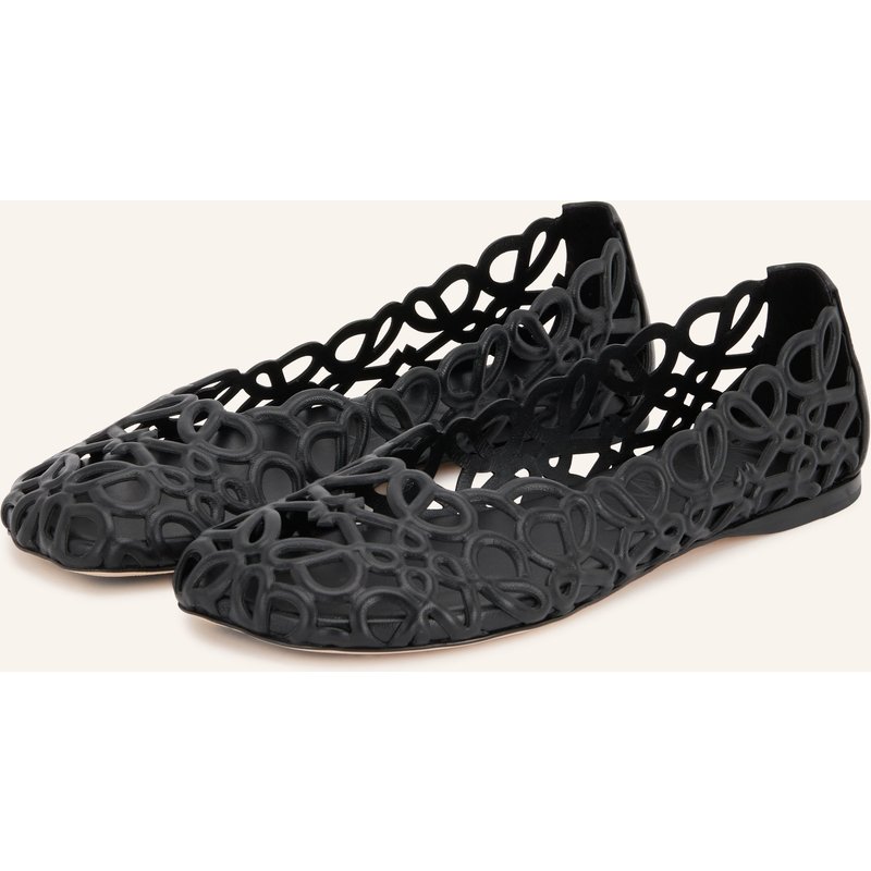 Loewe Ballerinas Petal Anagram schwarz