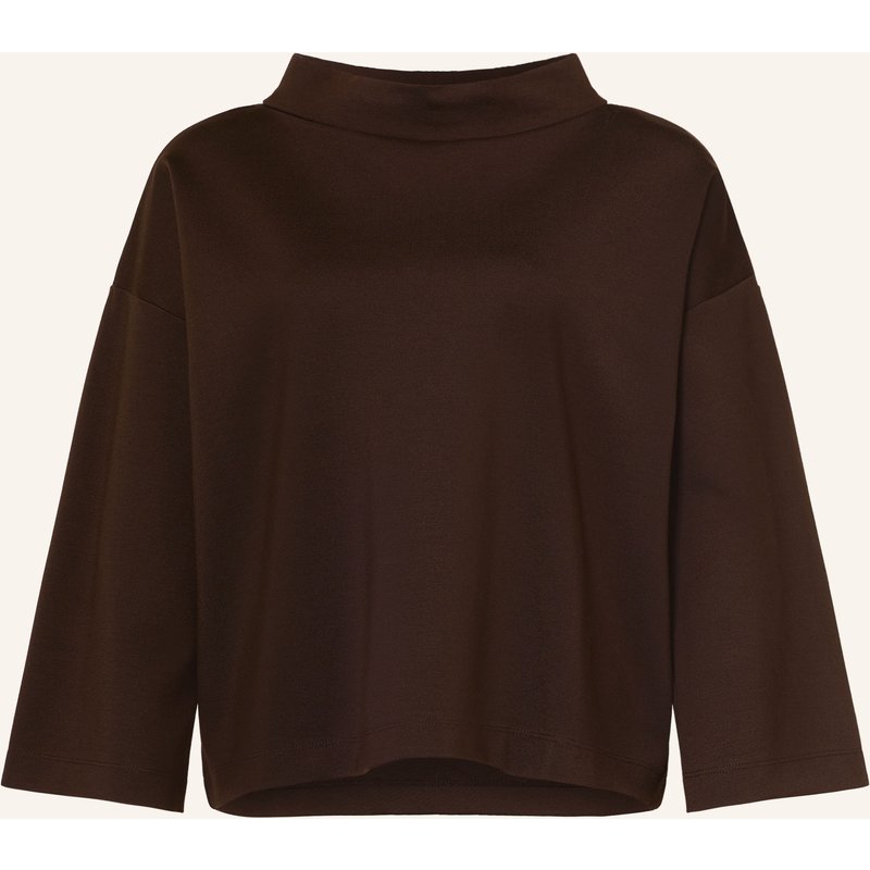 More & More Sweatshirt Mit 3/4-Arm braun