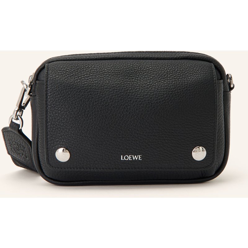 Loewe Schultertasche Pebble Small schwarz