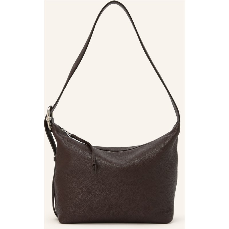 Loewe Schultertasche Medium braun