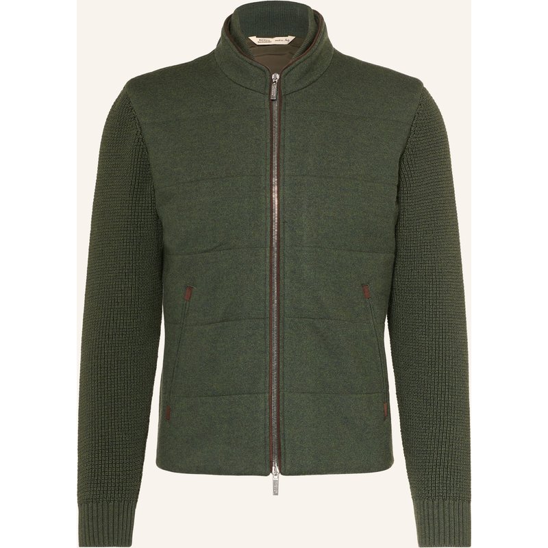 Maurizio Baldassari Steppjacke Brenta Im Materialmix gruen