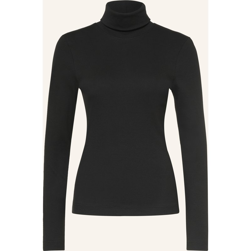 Zaída Rollkragenshirt schwarz