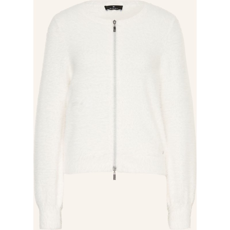 Monari Strickjacke weiss