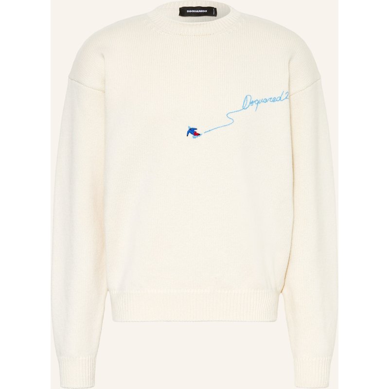 dsquared2 Pullover weiss