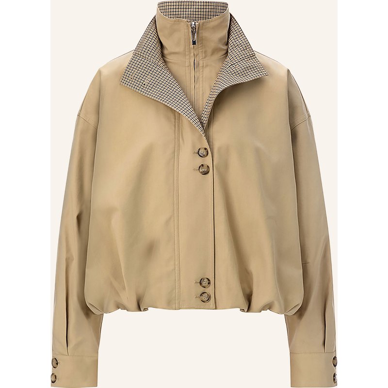 Rich & Royal Blouson Mit Blende braun