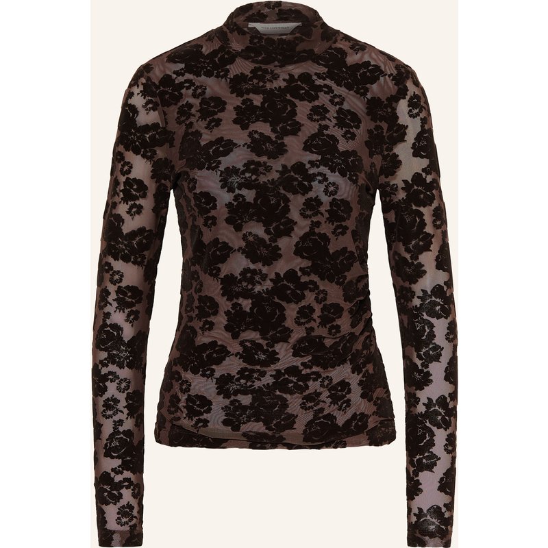 Msch Copenhagen Longsleeve Mschisa Illenora Aus Mesh schwarz