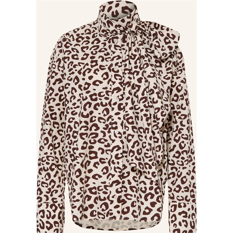 Essentiel Antwerp Schluppenbluse Khaleesi braun
