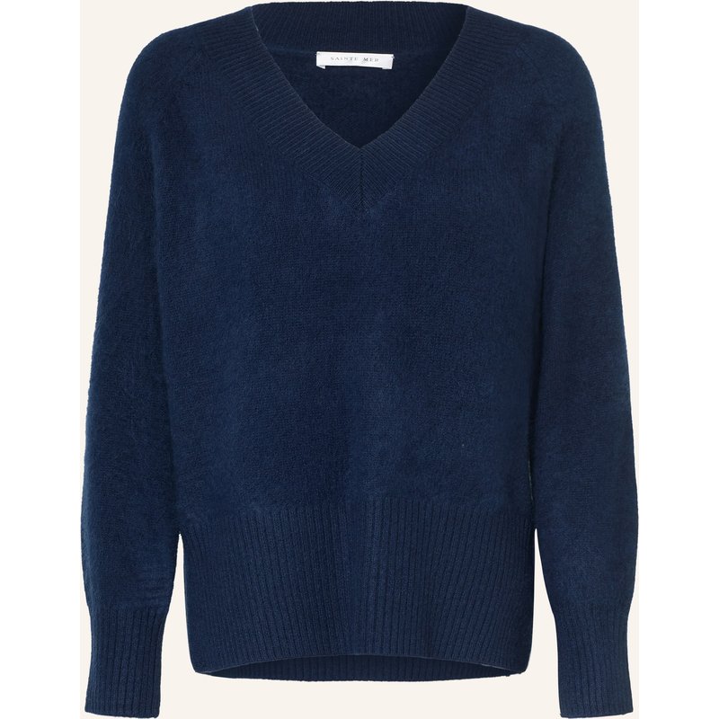 Sainte Mer Pullover Mit Merinowolle blau
