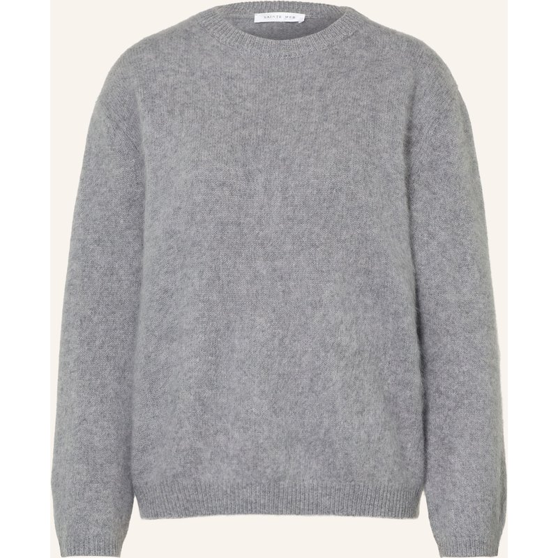Sainte Mer Pullover Mit Merinowolle grau
