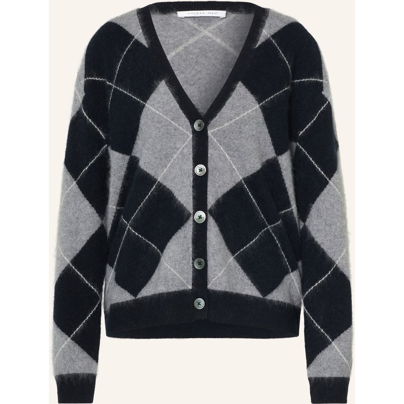 Sainte Mer Strickjacke Mit Merinowolle grau