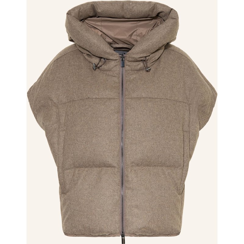 Someday Daunenweste Venkina beige