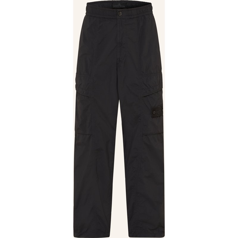 Stone Island Cargohose Ghost schwarz