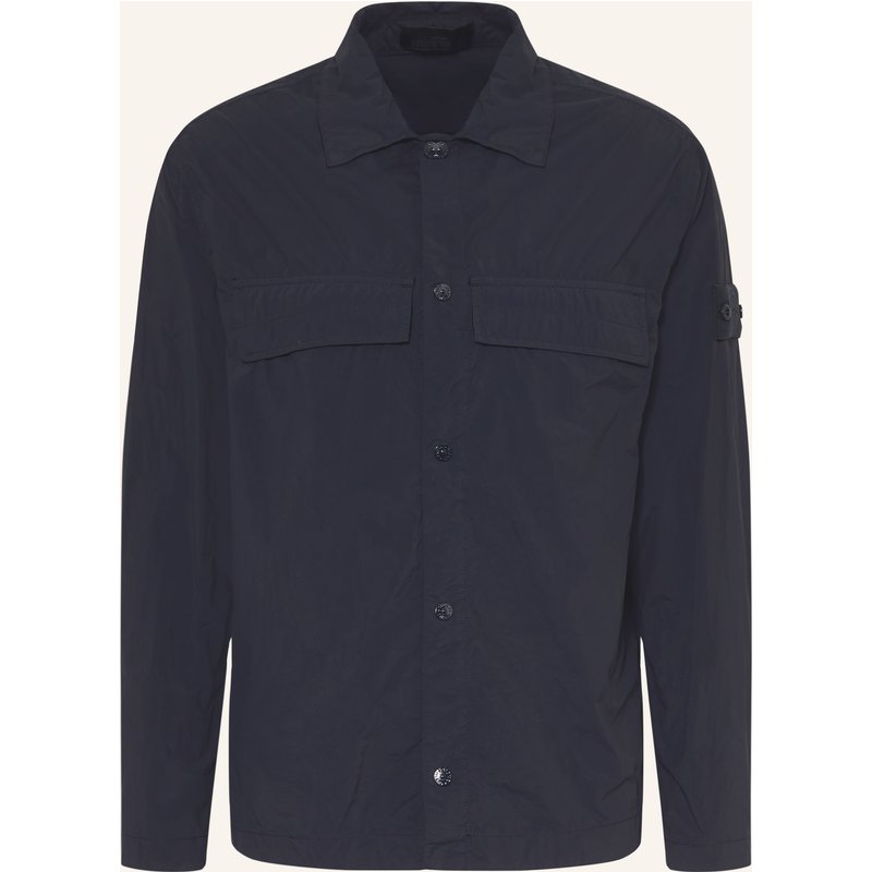 Stone Island Overjacket Ghost blau