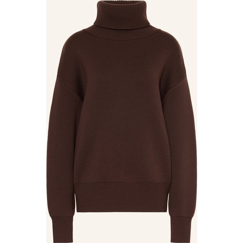 Rhea. Rollkragenpullover braun