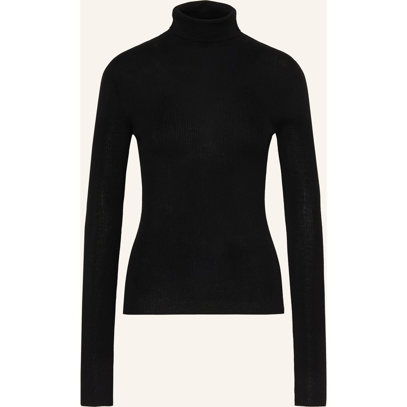 Rhea. Rollkragenpullover schwarz