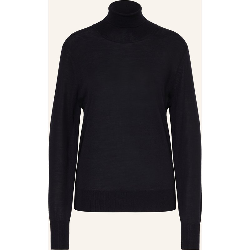 Rhea. Rollkragenpullover blau
