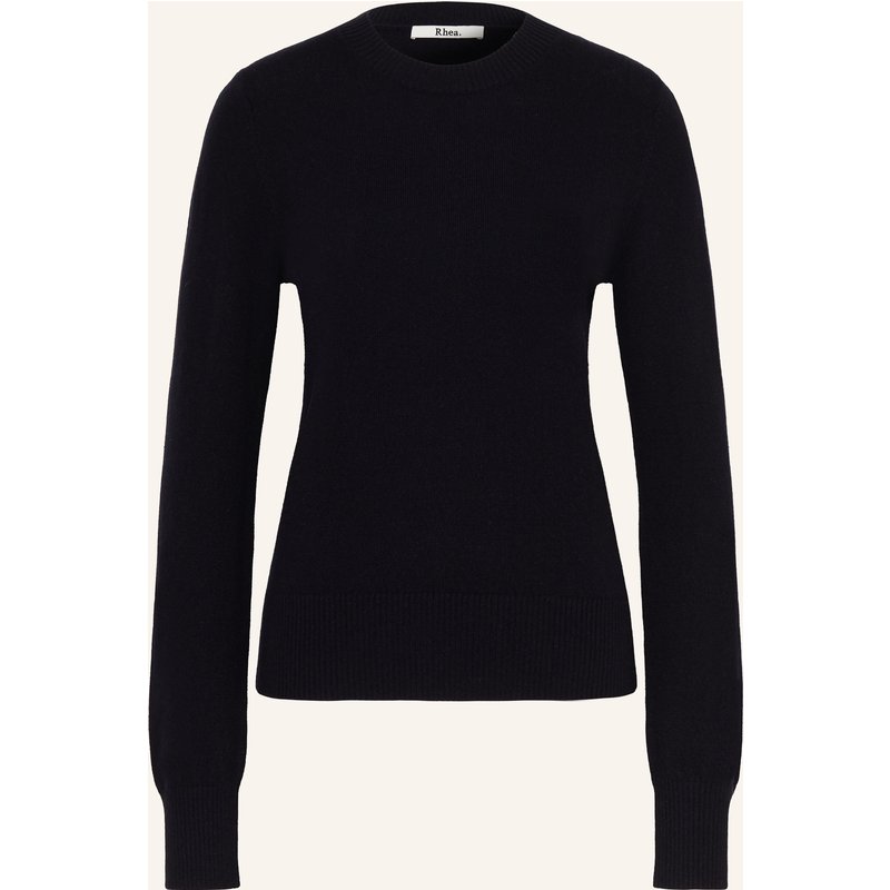 Rhea. Pullover Mit Cashmere blau