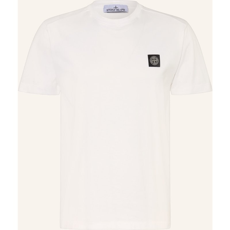 Stone Island T-Shirt weiss
