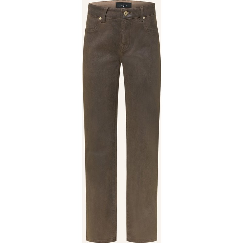 7 For All Mankind Straight Jeans Calie braun