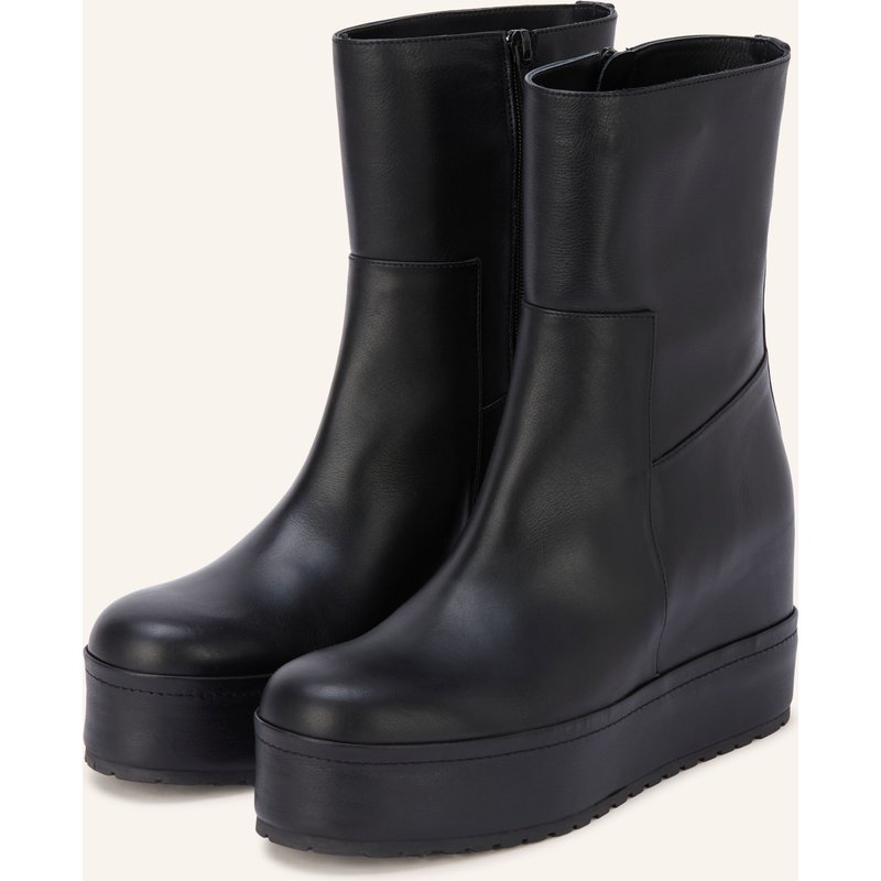 Paloma Barceló Plateau-Boots Disa schwarz
