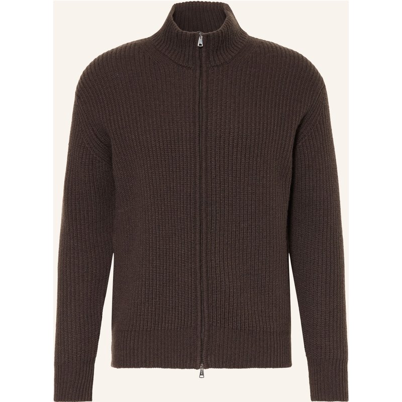 Aurélien Strickjacke Mit Merinowolle braun
