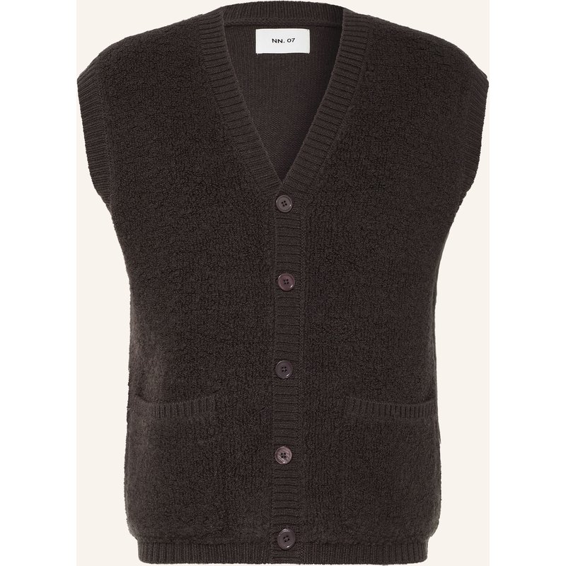 Nn.07 Strickweste braun