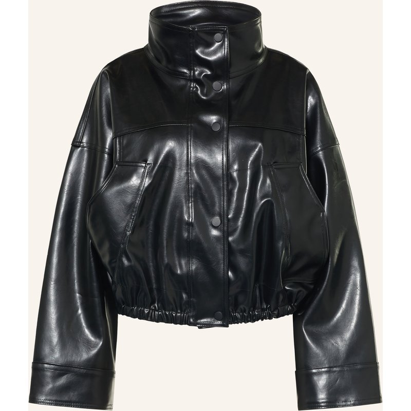 Rhúne Blouson Jessy In Lederoptik schwarz
