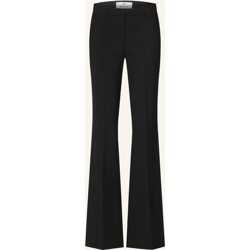 Rhúne Bootcut-Hose Rey schwarz