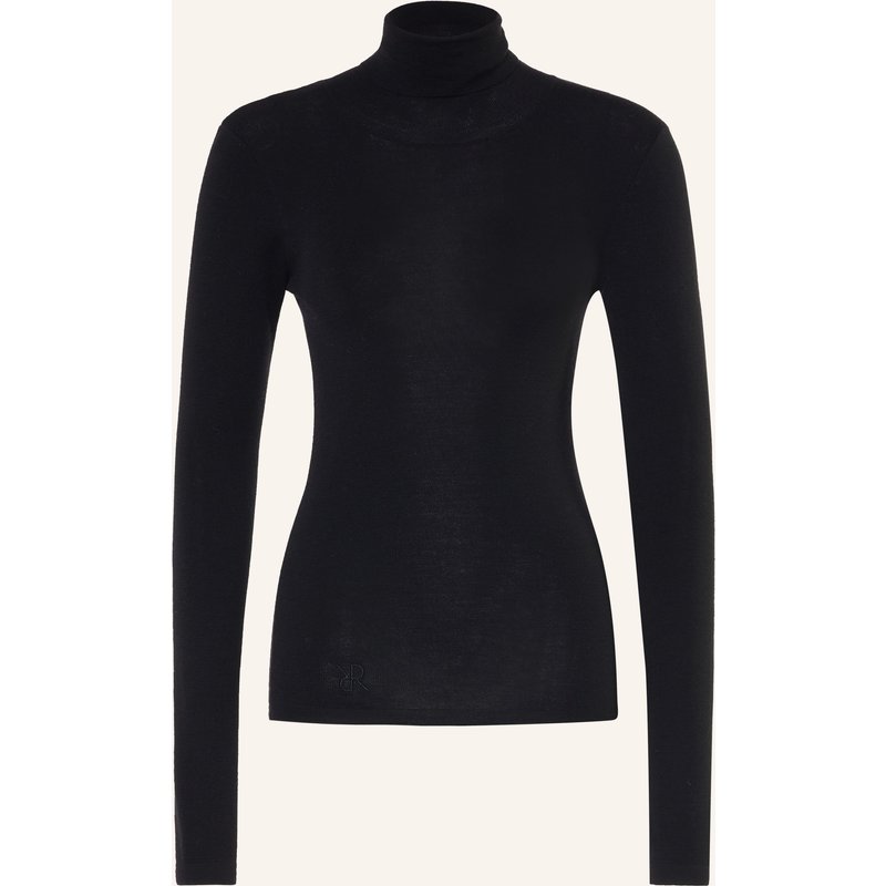 Rhúne Rollkragenpullover Cael schwarz