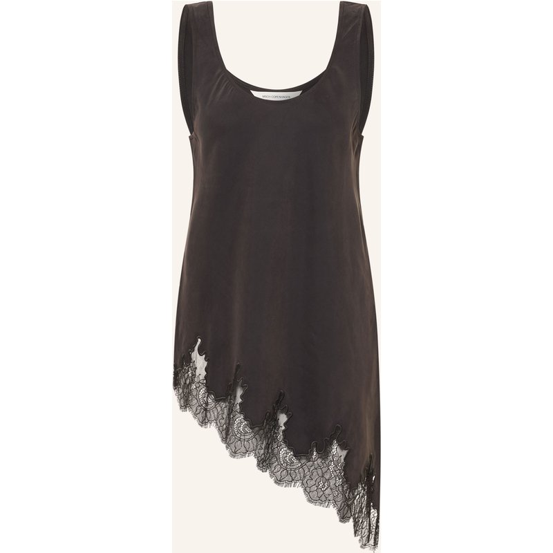 Msch Copenhagen Top Mschvictoria Thea Mit Spitze schwarz