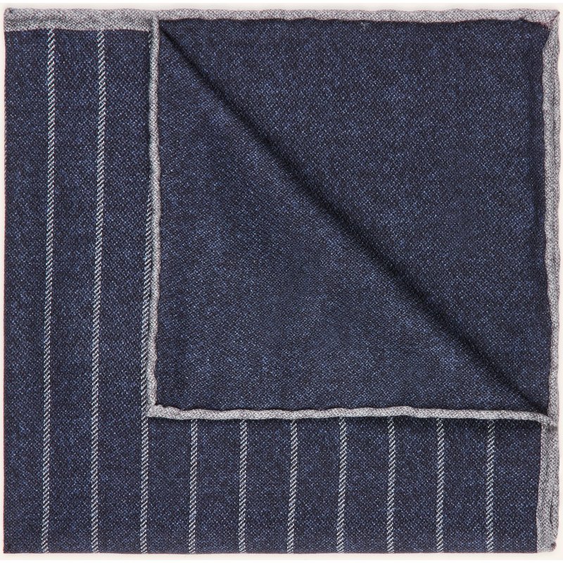 Brunello Cucinelli Einstecktuch blau