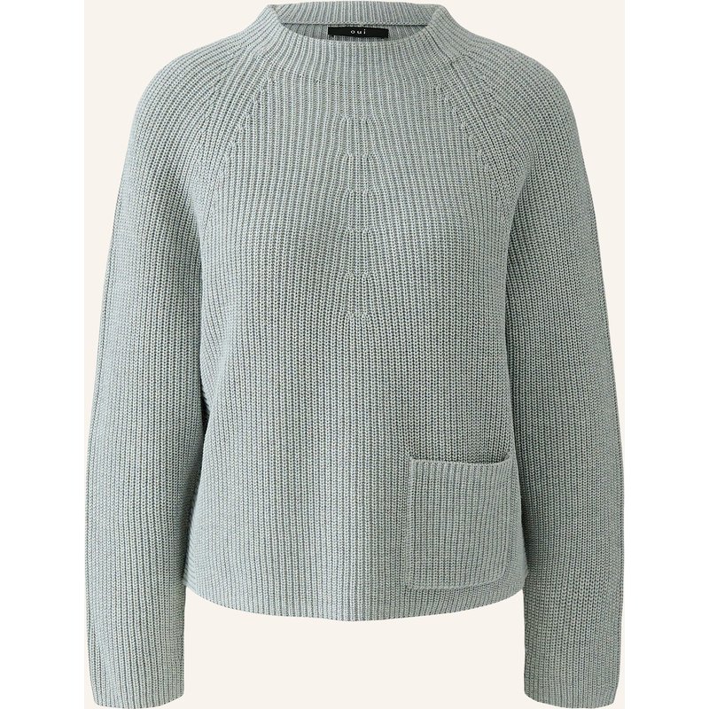 Oui Pullover Riya grau