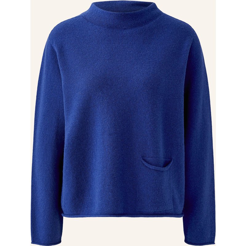 Oui Pullover blau