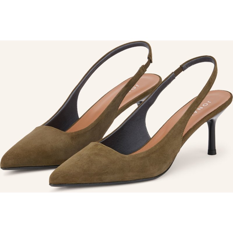 Jonak Slingpumps Diamantine gruen