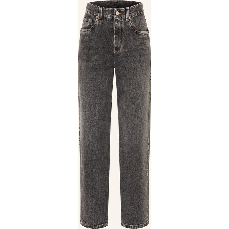 Brunello Cucinelli Straight Jeans grau