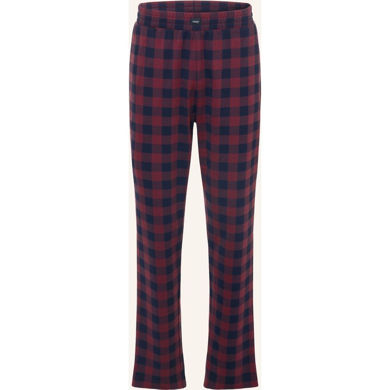 Mey Schlafhose Serie Lumber Grid blau