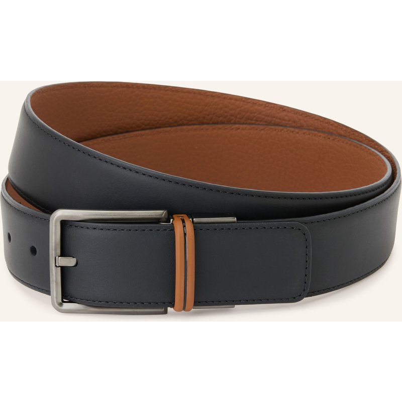 Zegna Ledergürtel Zum Wenden braun