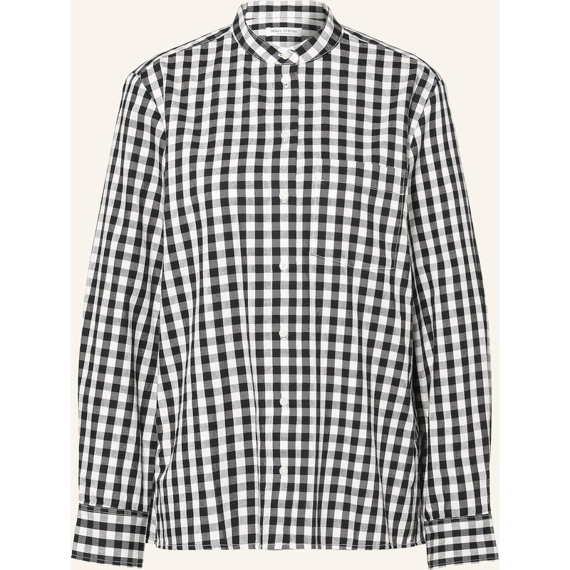 Marc O'polo Flanellbluse schwarz