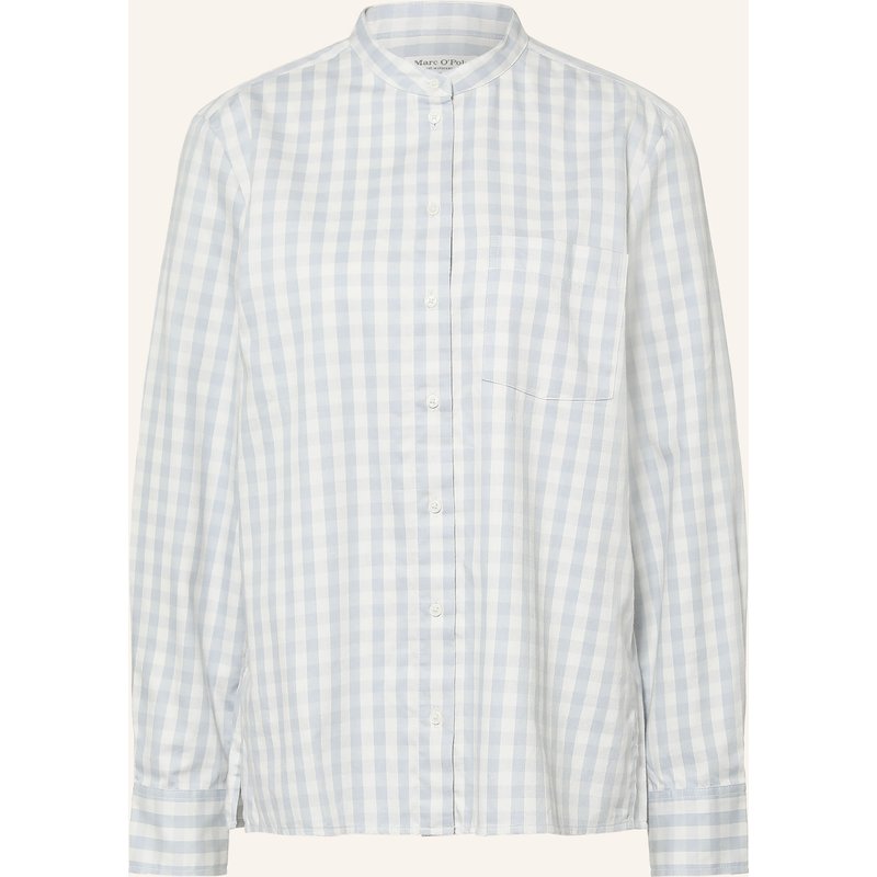 Marc O'polo Flanellbluse blau