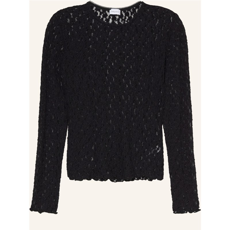 Darling Harbour Longsleeve Aus Spitze schwarz