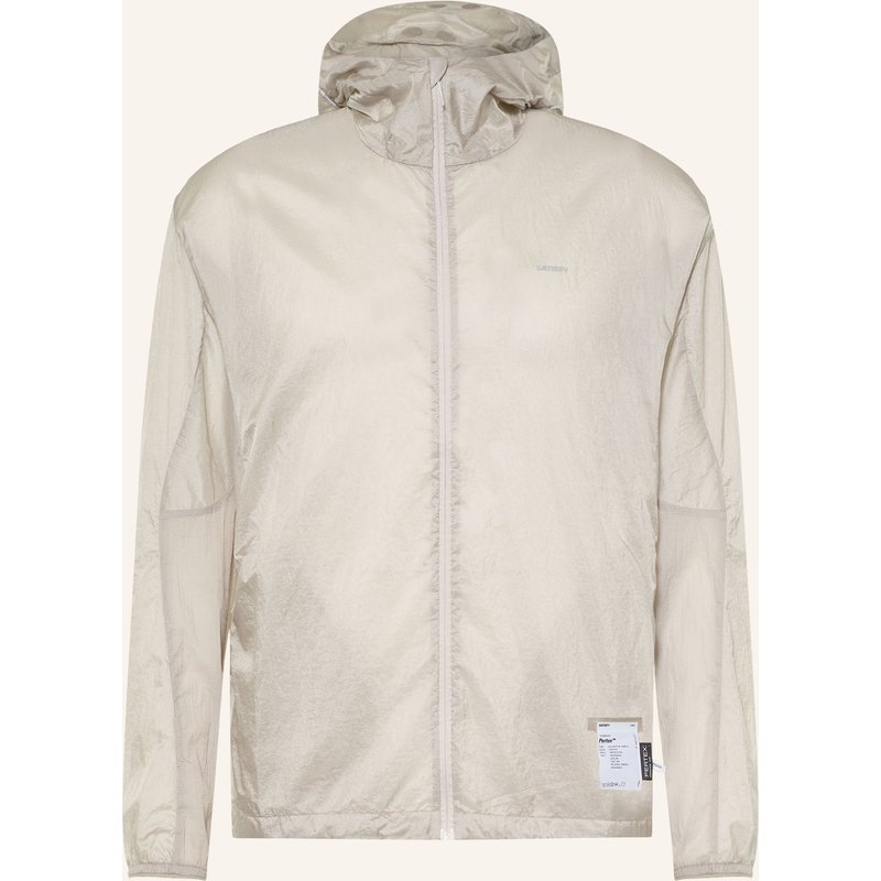 Satisfy Windbreaker Pertex® Diamond Fuse grau