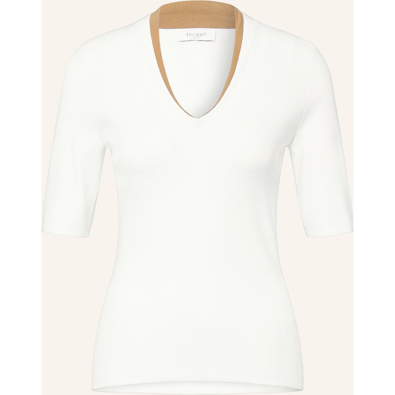 Hobbs Strickshirt Scarlett weiss