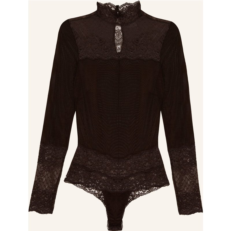 Marie Jo Body Musea Aus Mesh Mit Pailletten braun